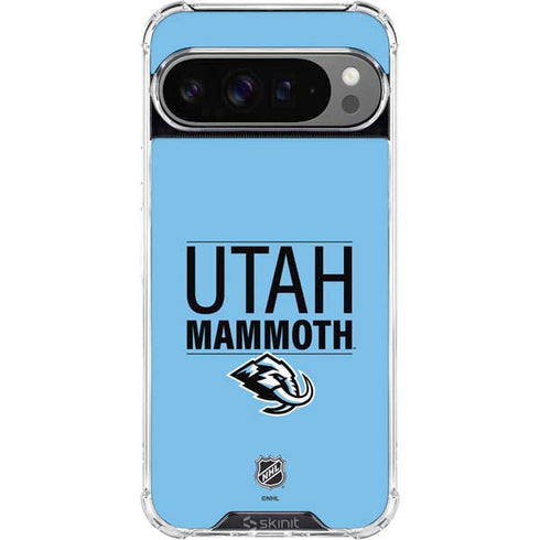 NHL Utah Mammoth Line-Up Series Google Pixel 10 Pro XL Clear Case